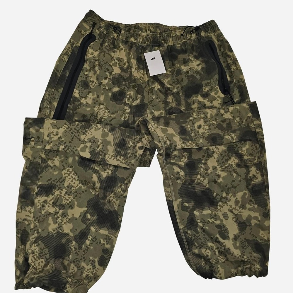 Nike Tech Men's Dri-FIT Woven Camo Loose-Fit Pants L - Picture 4 of 8